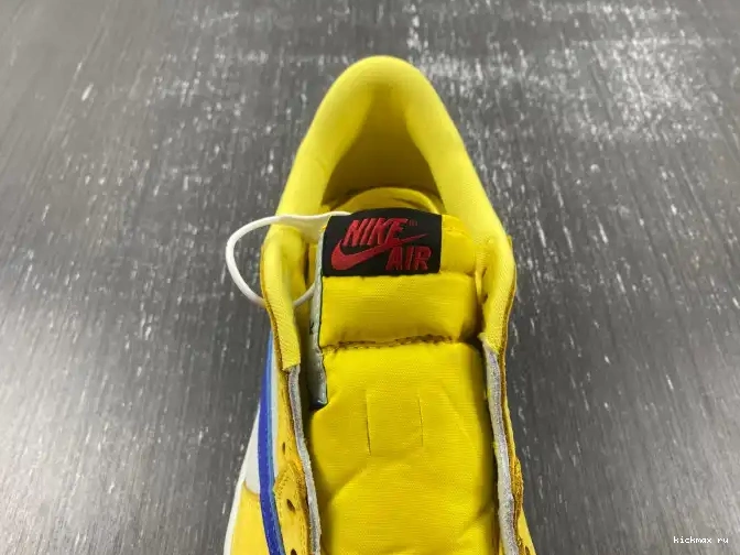 Cheap Kickmax Travis Scott Canary Air Jordan OG x 1 DZ4137-700 Low 0616